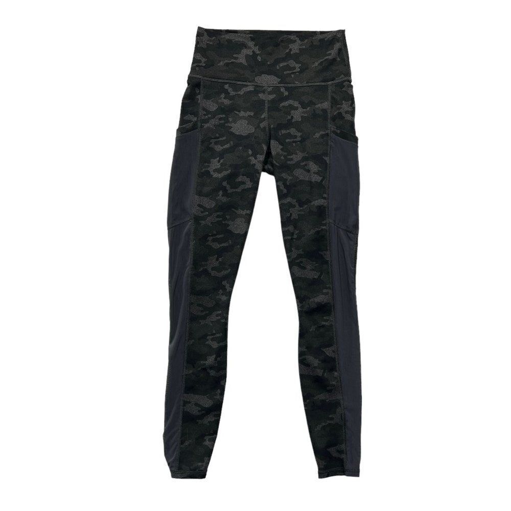 Fabletics Tights Women's‎ Small Camo On The Go Powerhold High Waisted Leggings